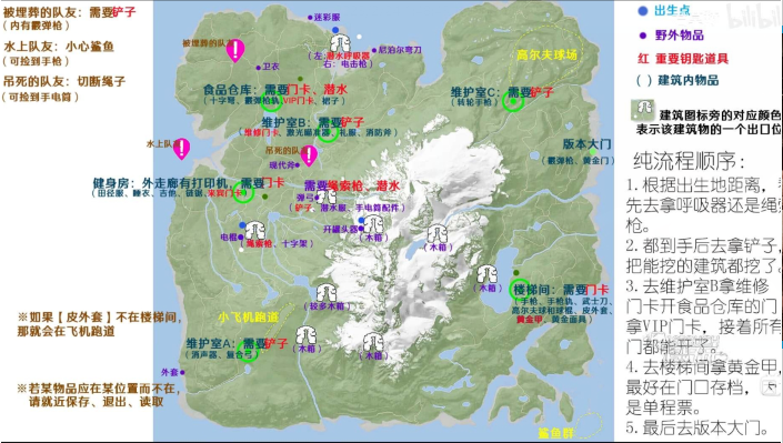 森林之子地图上有什么资源