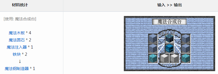 《我的世界》魔法金属魔法钢制造器怎么获得