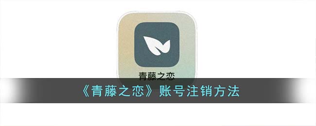 《青藤之恋》账号注销方法