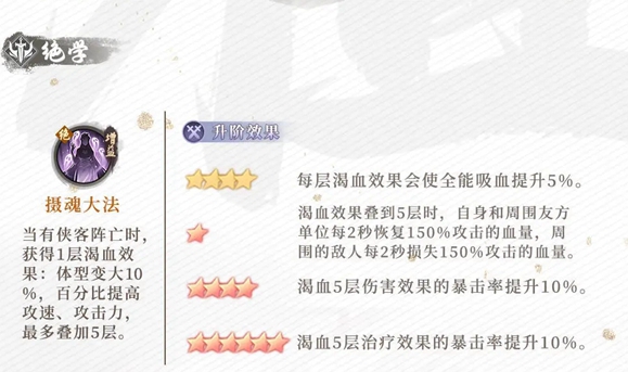 《新不良人手游》降臣技能一览