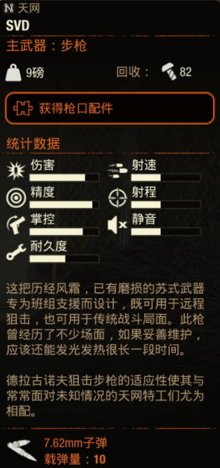 《腐烂国度2》武器 SVD怎么样