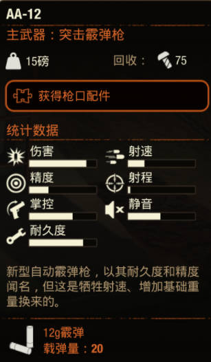 《腐烂国度2》武器 AA-12怎么样