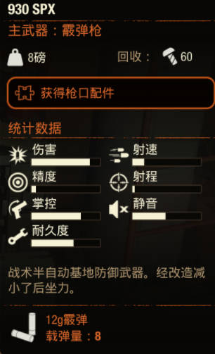 《腐烂国度2》武器 930 SPX怎么样