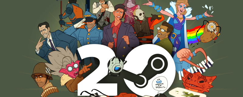 Steam20周年免费礼物在哪里领取