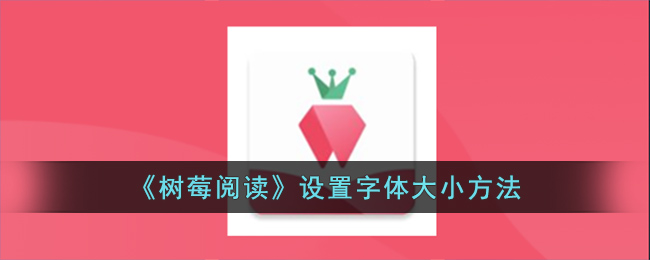 《树莓阅读》设置字体大小方法