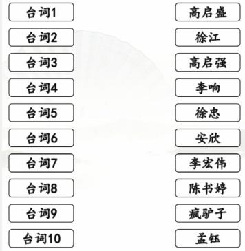 《汉字找茬王》狂飙连角色听狂飙台词连角色通关攻略