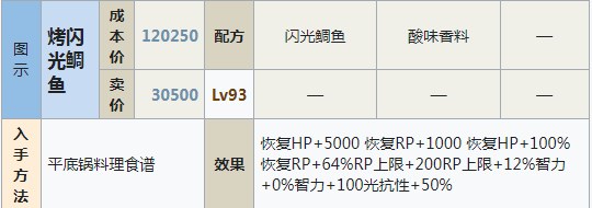 符文工房5烤闪光鲷鱼怎么做