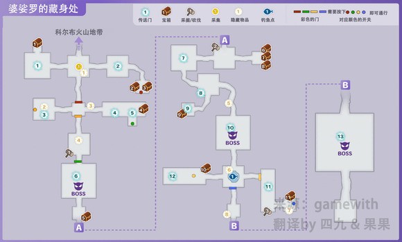 符文工房5婆娑罗的藏身处收集品都有什么