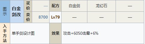 符文工房5白金剑改怎么做