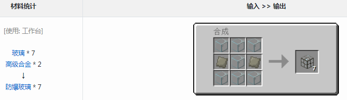 我的世界工业时代2mod防爆玻璃有什么用
