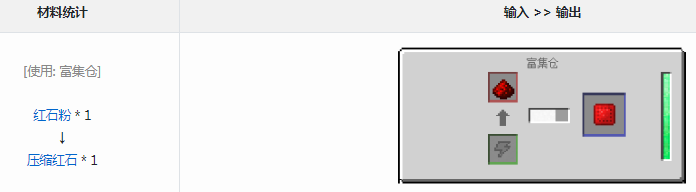 我的世界通用机械mod压缩红石有什么用