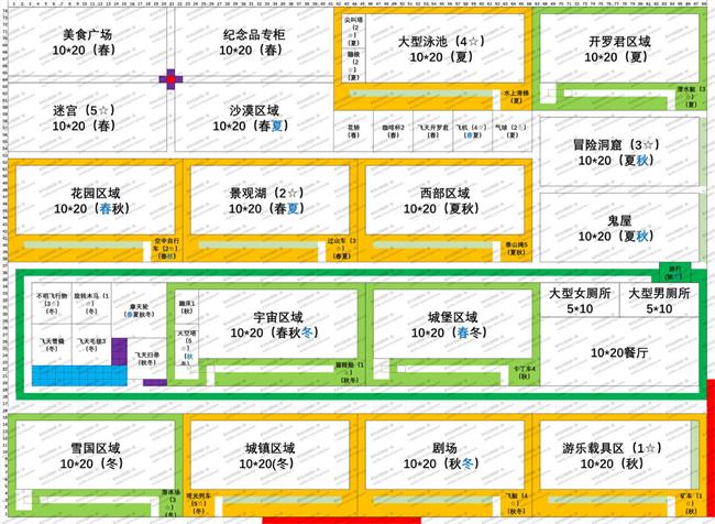 《游乐园梦物语》布局攻略大全分享