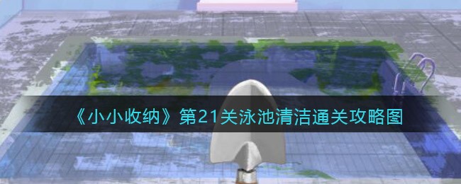 《小小收纳》第21关泳池清洁通关攻略图