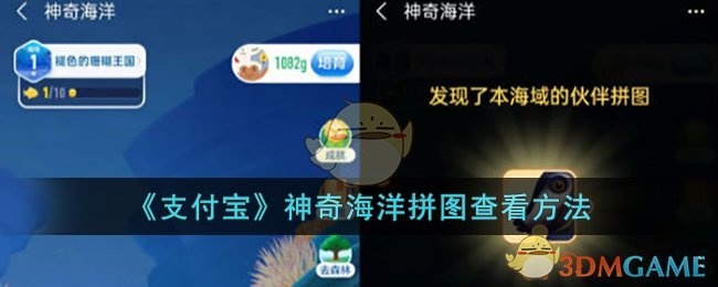 《支付宝》神奇海洋拼图查看方法