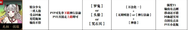 《天地劫：幽城再临》无相养成攻略