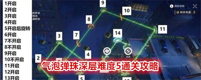 《崩坏：星穹铁道》气泡弹珠深层难度5通关攻略