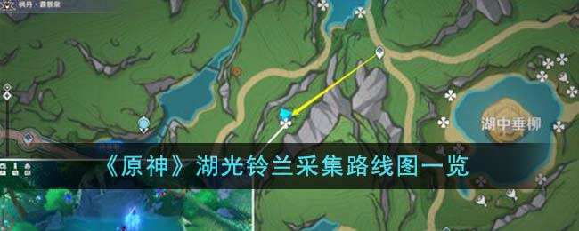 《原神》湖光铃兰采集路线图一览